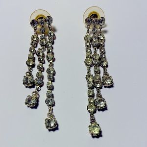 Blingy “Diamond” Drop Earrings